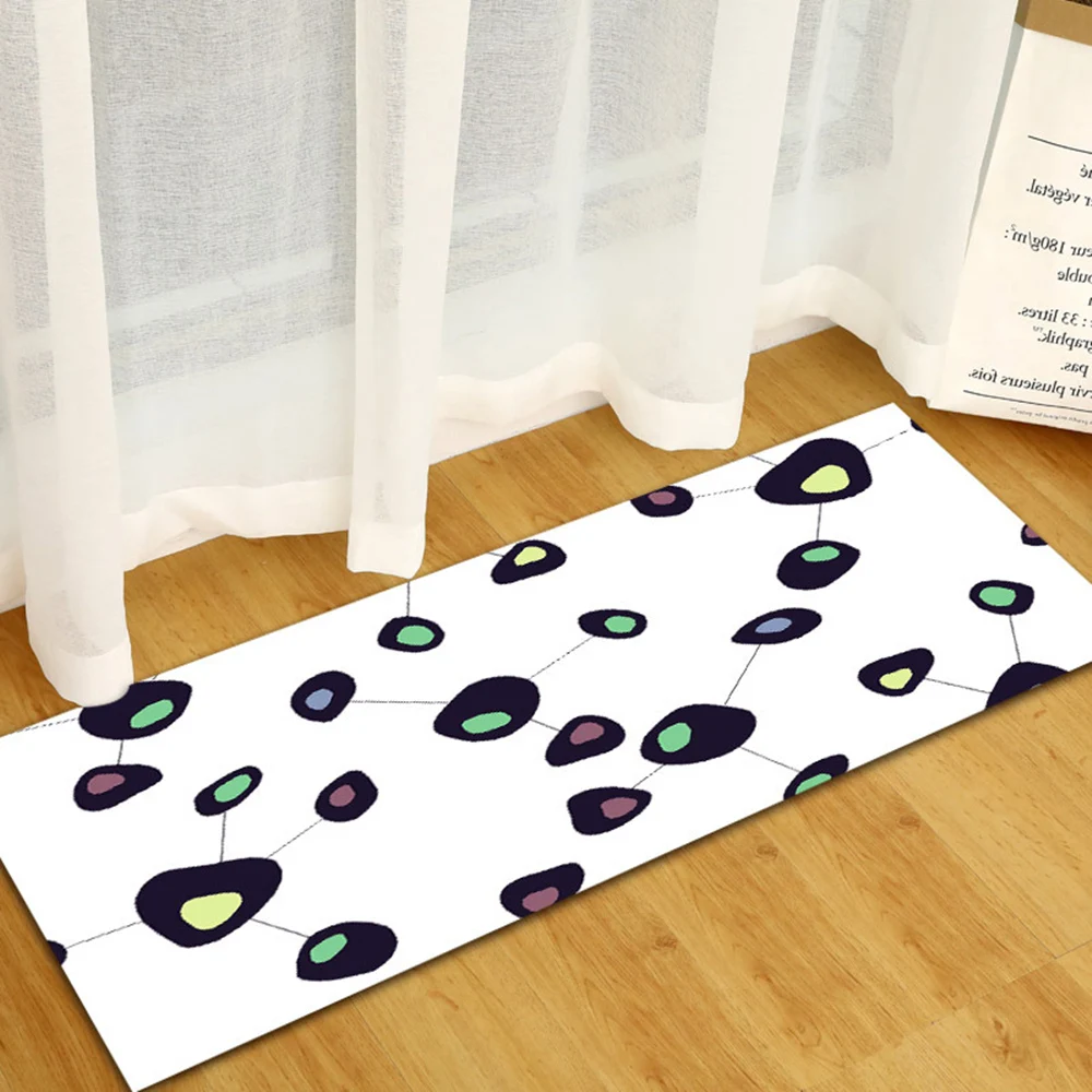 Кухонный напольный коврик дверной для спальни эркеров коридоров декор ковер