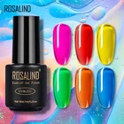 Гель-лак ROSALIND для ногтей, глазурь, стеклянные гелевые гибридные лаки для маникюра, УФ-лампа, снимается отмачиванием, дизайн ногтей, 7 мл