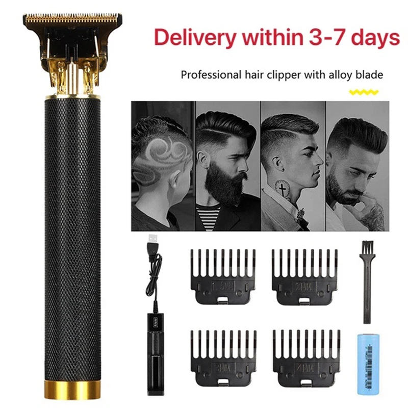 

2022 USB Electric Hair Clippers Rechargeable Shaver Beard Trimmer Professional Men Hair Cutting Machine Beard Barber Hair Cut