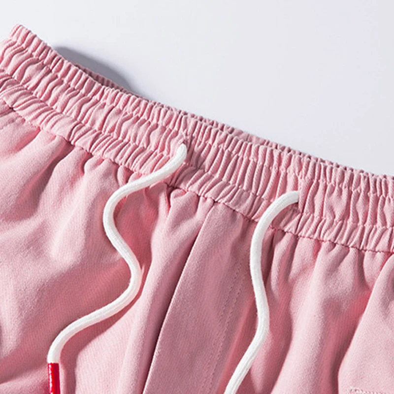 Брюки карго COURSEMYS в стиле хип хоп уличные брюки для мужчин и женщин с вышитыми