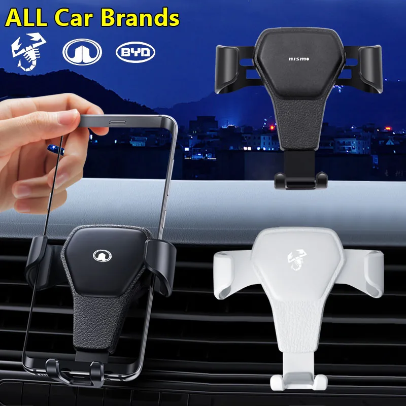 

1pcs Car Phone Holder Vent Bracket Mobile Accessories For Citroens C1 C3 C4 C5 C6 C-ELYSEE VTS Picasso Cross Cactus C4L DS3 DS5