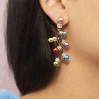 street shot jewelry color pearl alloy accessories earring fashion lady ear nail direct sales