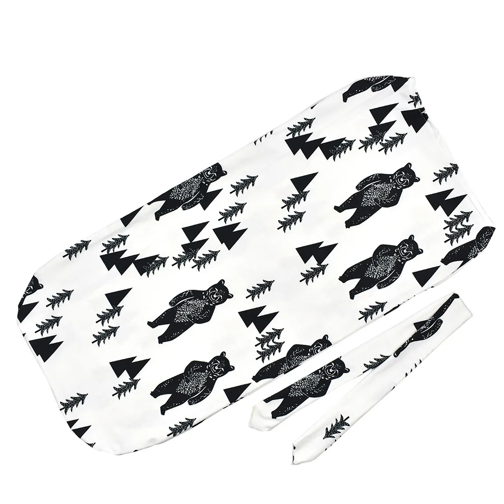 Newborn Sleeping Bag Infant Butterfly Hair Band Lovely Princess Knit Swaddle Wrap Swaddling Stroller Sleepsack |