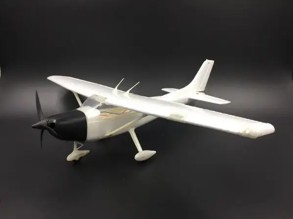Flyfly 550mm cessna 182 EPO mini RC propeller plane White Kit Freeshipping