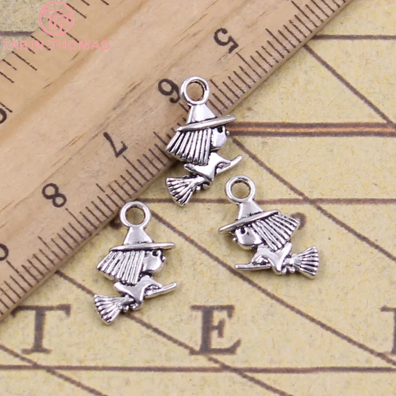 Ювелирные изделия подвески 11*9 мм сплав цинка маленькая ведьма 50 шт.|charm pendant|pendant