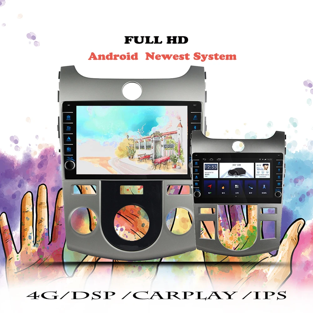 

Автомобильное радио, Android 10, DSP, для KIA Forte 2008, 2009, 2010, 2011, 2012, 2013, GPS-навигация, мультимедийный проигрыватель, DVD, кассета