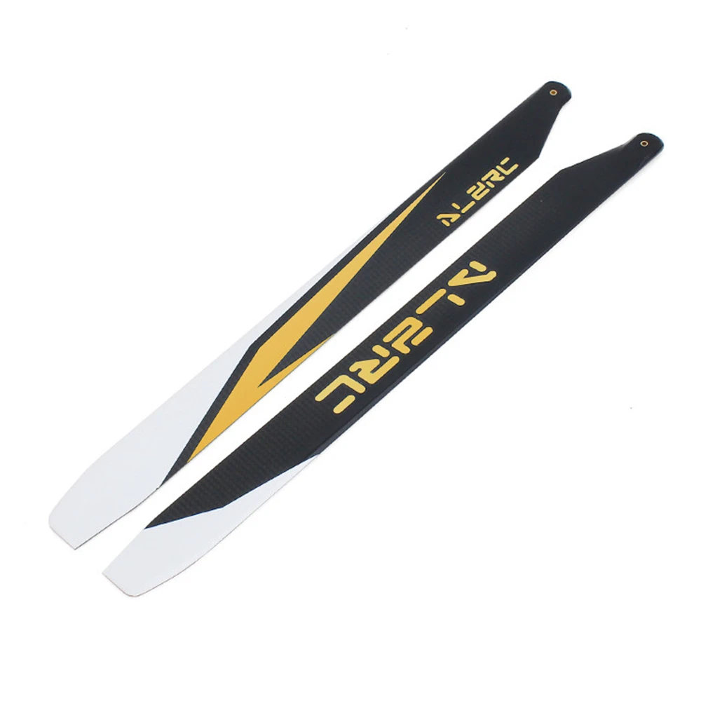 

1 Pair 700mm ALZRC RC Helicopter Parts Carbon Fiber Main Blade