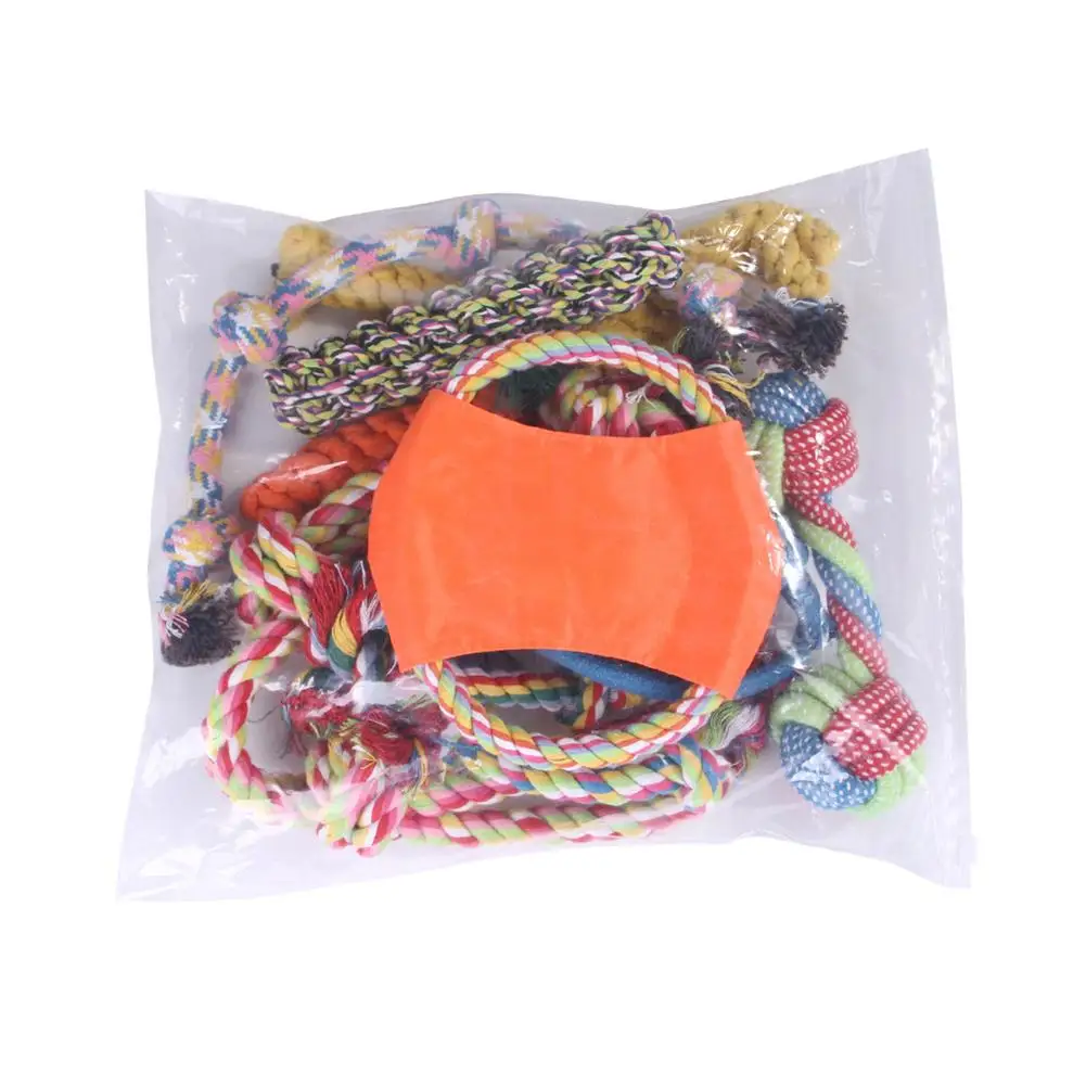 

Dog Chew Rope Toys Bite Resistant Pet Dog Treat Dispenser Ball Toy Set