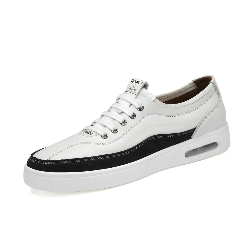 Модные черные и белые туфли на плоской подошве Новинка Лидер продаж модная