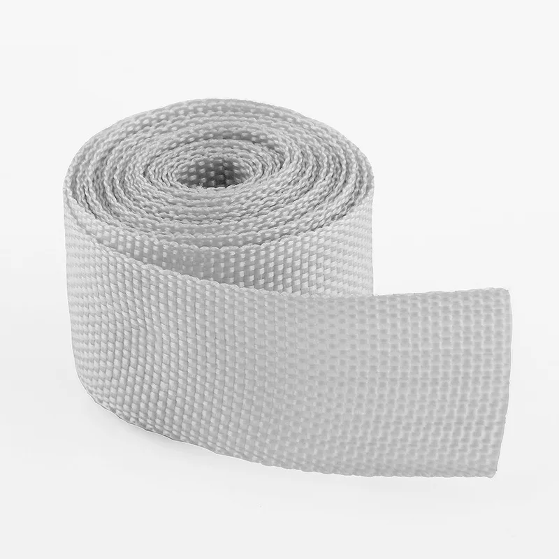 2 Gray 20mm 100 ярдов/партия 20 мм 15 цветов полипропиленовый ленточный ремень для рюкзака поводок ошейник и поводки DIY ремесло - Цвет: 2 Gray 20mm