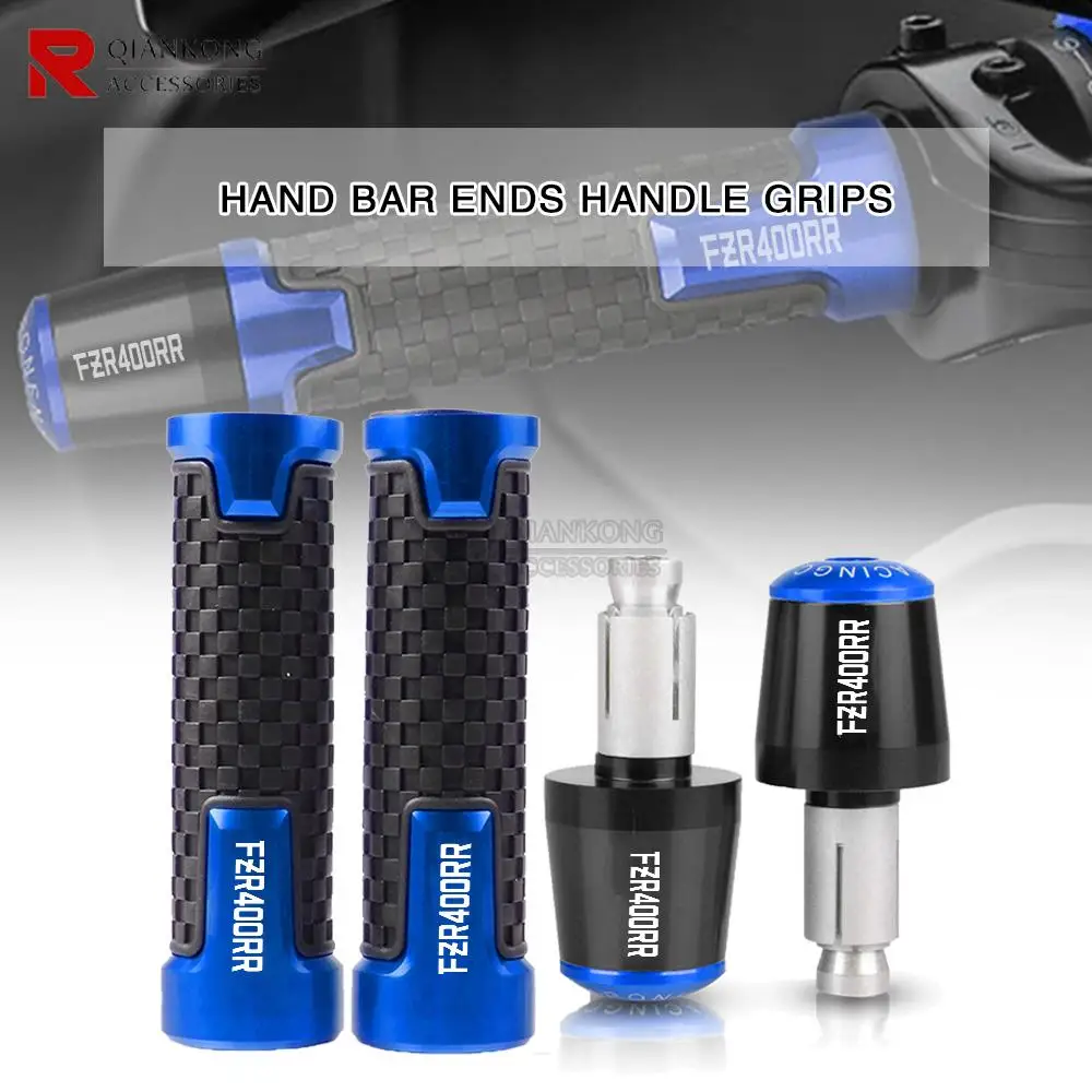 

For Yamaha FZR400RR RRSP 1991-1995 1994 1993 1992 Motorcycle CNC Aluminum 7/8 22MM Handlebar Grips Handle Bar Cap End Plugs Part