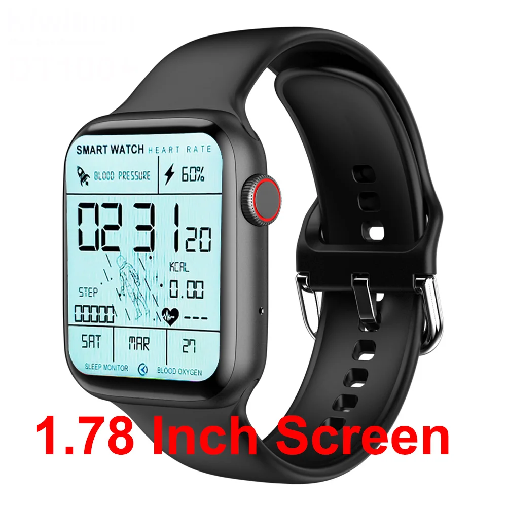 

Bluetooth Call 1.78 Inch HD Infinite Screen Heart Rate Monitor Customize Watch Face