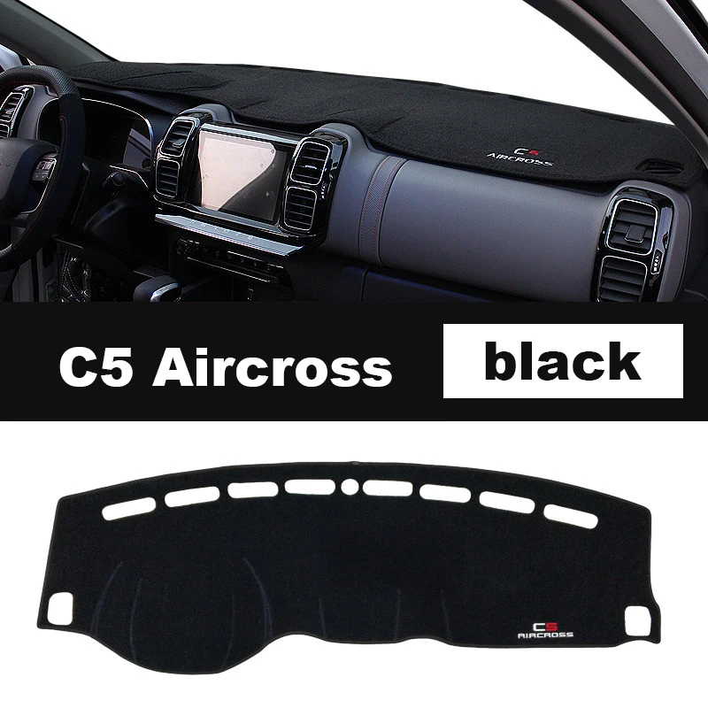 

Для Citroen C5 Aircross 2017-2019 2020 автомобильный коврик для приборной панели, избегайте света, солнцезащитный козырек, чехол для приборной панели, аксессуары
