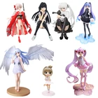 Японская фигурка аниме Касугано сора, модель девушки, сексуальный герой, Хатсуне Мику, украшение из ПВХ, милый обнимающий медведь, персонаж, подарок для взрослых, игрушка