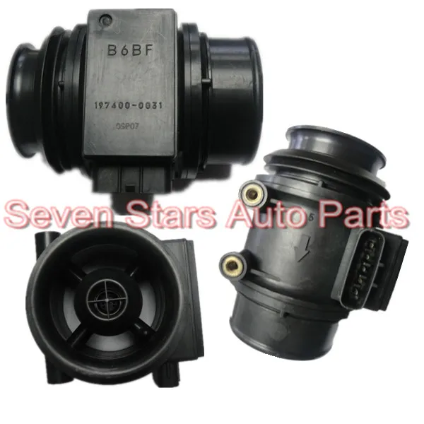 Измеритель расхода воздуха/датчик воздуха для Mazda Kia OEM # B6BF 13 215 197400 0031 B6BF13215|sensor