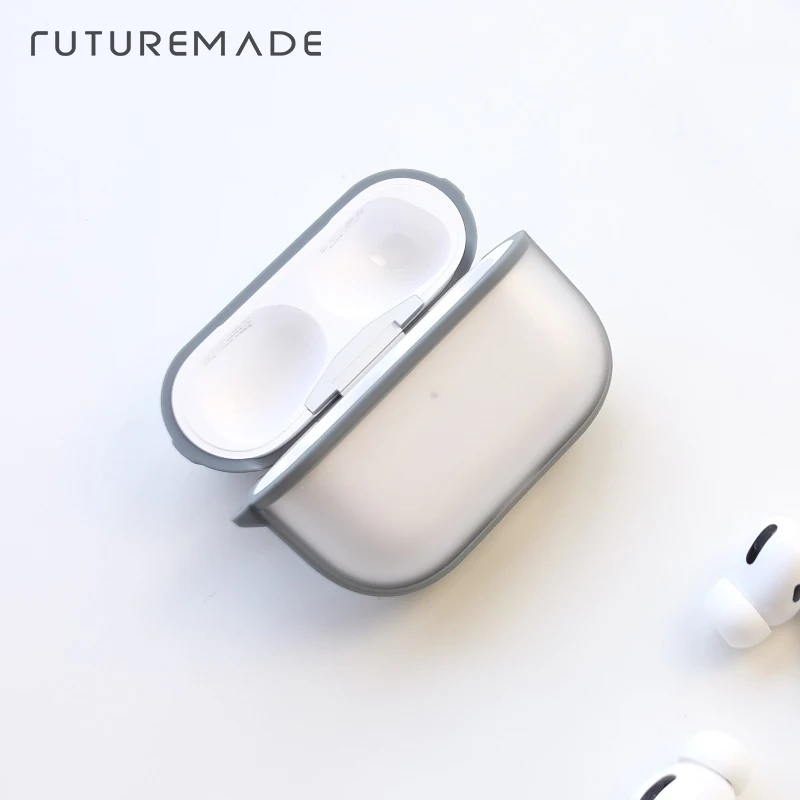 

FUTUREMADE Brand Original Luxury Earphone Case For Apple AirPods Pro 3 accessories Matte Translucent Protective Shockproof Cover