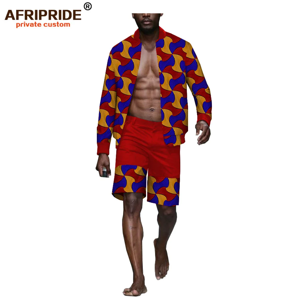 Мужской повседневный костюм AFRIPRIDE в африканском стиле гавайская рубашка с