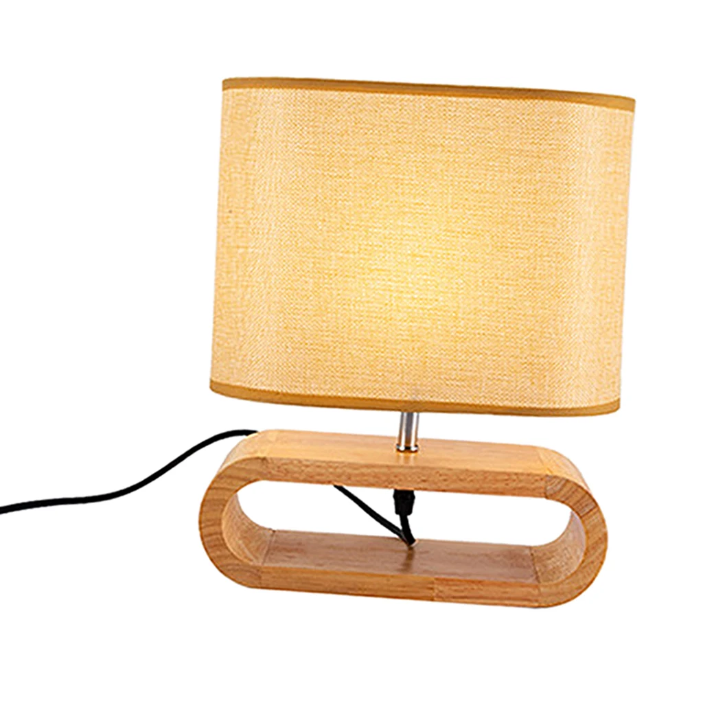 Современный деревянный стол лампы Спальня Гостиная прикроватная лампа креативный ночной Светильник Офис Декор отеля, подарок на день рожд...