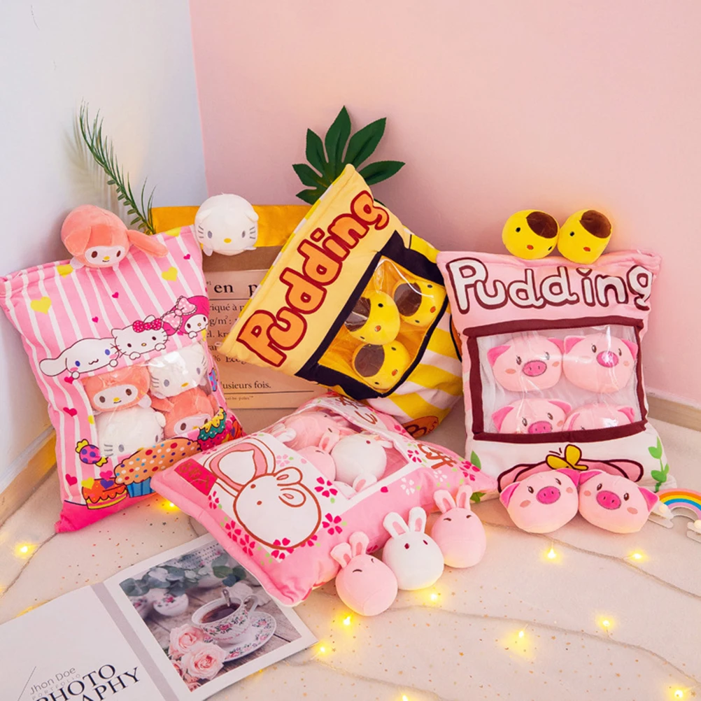 Упаковка из 8 шт. Мини Пингвины плюшевая игрушка творческий Подушка чучело