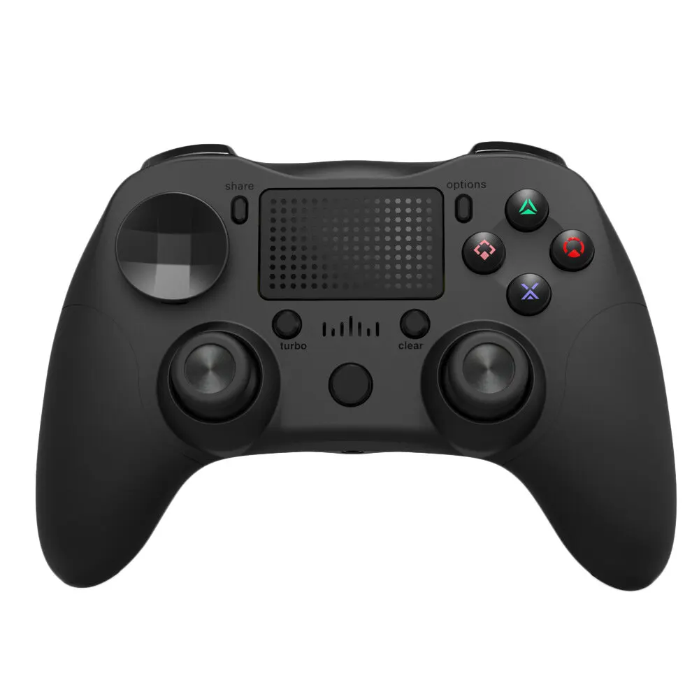

Bluetooth 4.0 Wireless Game Controller Six-axis Somatosensory Dual Vibration Gamepad for PS4 Game Console Android Phone PC