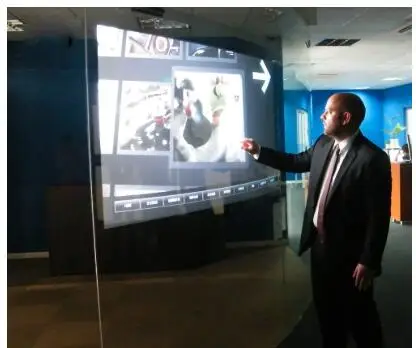 Бесплатная доставка! 43 дюймов интерактивный тонкая пленка для сенсорного экрана