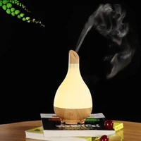 5v100ml wood grain aromatherapy humidifier mute warm night light led bedroom essential oil humidification aromatherapy machine