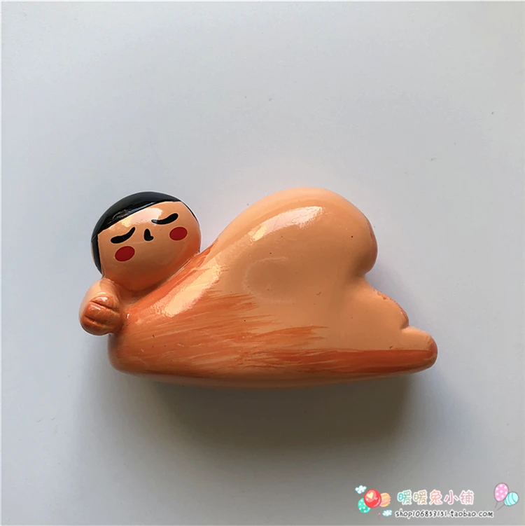 Мультяшная кукла сокровище коробка для писем кошка резина магнит на холодильник