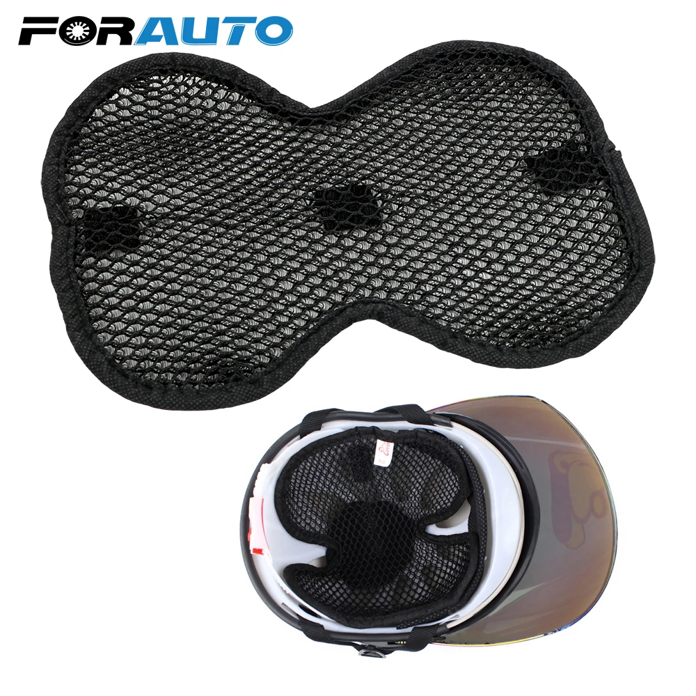 Мотоциклетный шлем теплоизоляционный коврик 3D сотовый сетевой внутренняя
