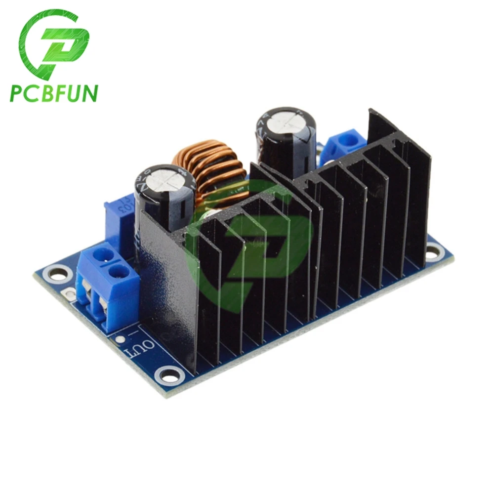 XL4016 PWM Регулируемый понижающий доска Питание модуль DC-DC преобразователь 4V-36V до 1 25