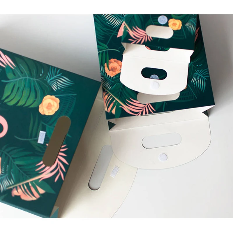 5 шт Фламинго конфеты мешок коробка День рождения бумажная Подарочная сумка