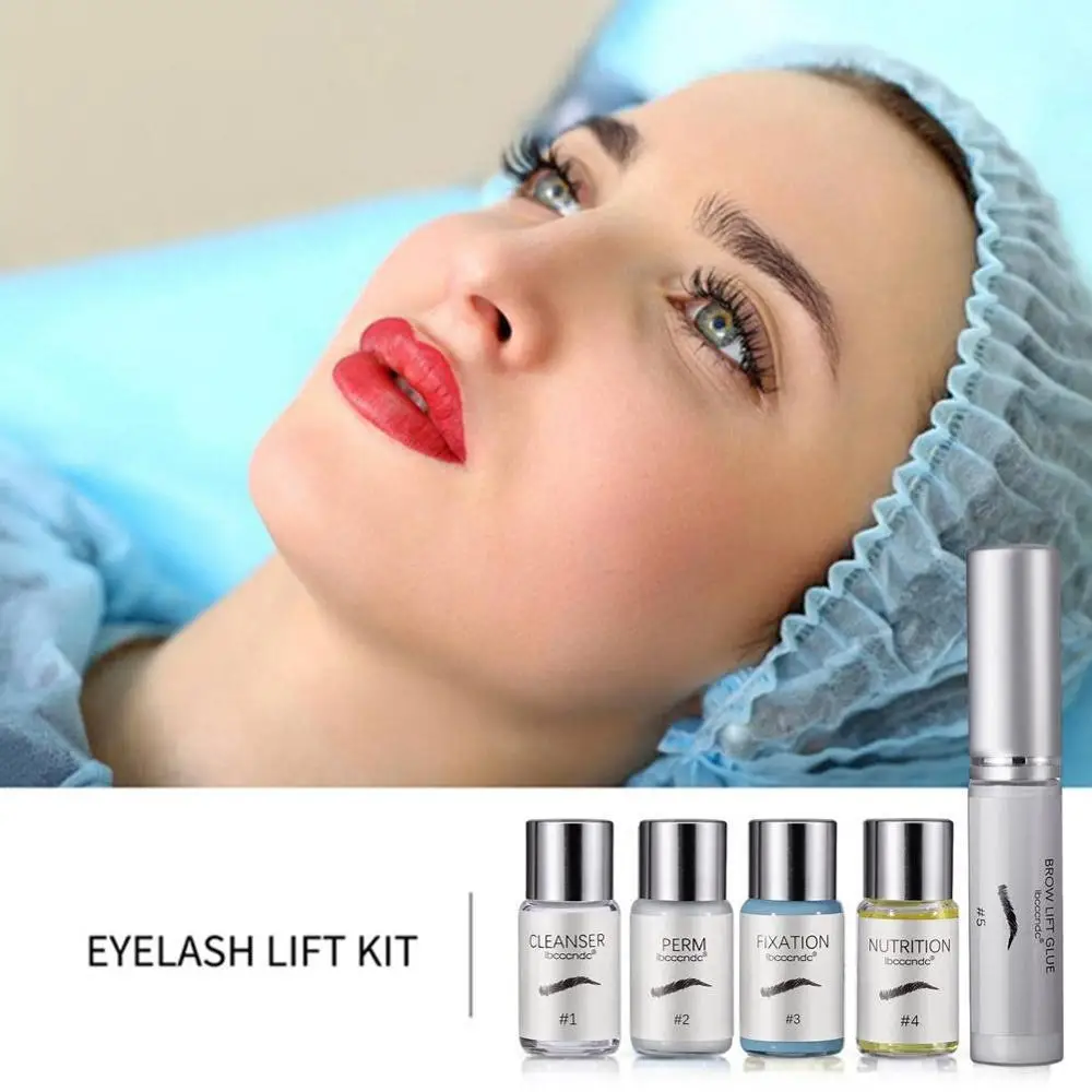 Клей для накладных ресниц 7 мл ламинирования бровей подтяжка завивка инструменты
