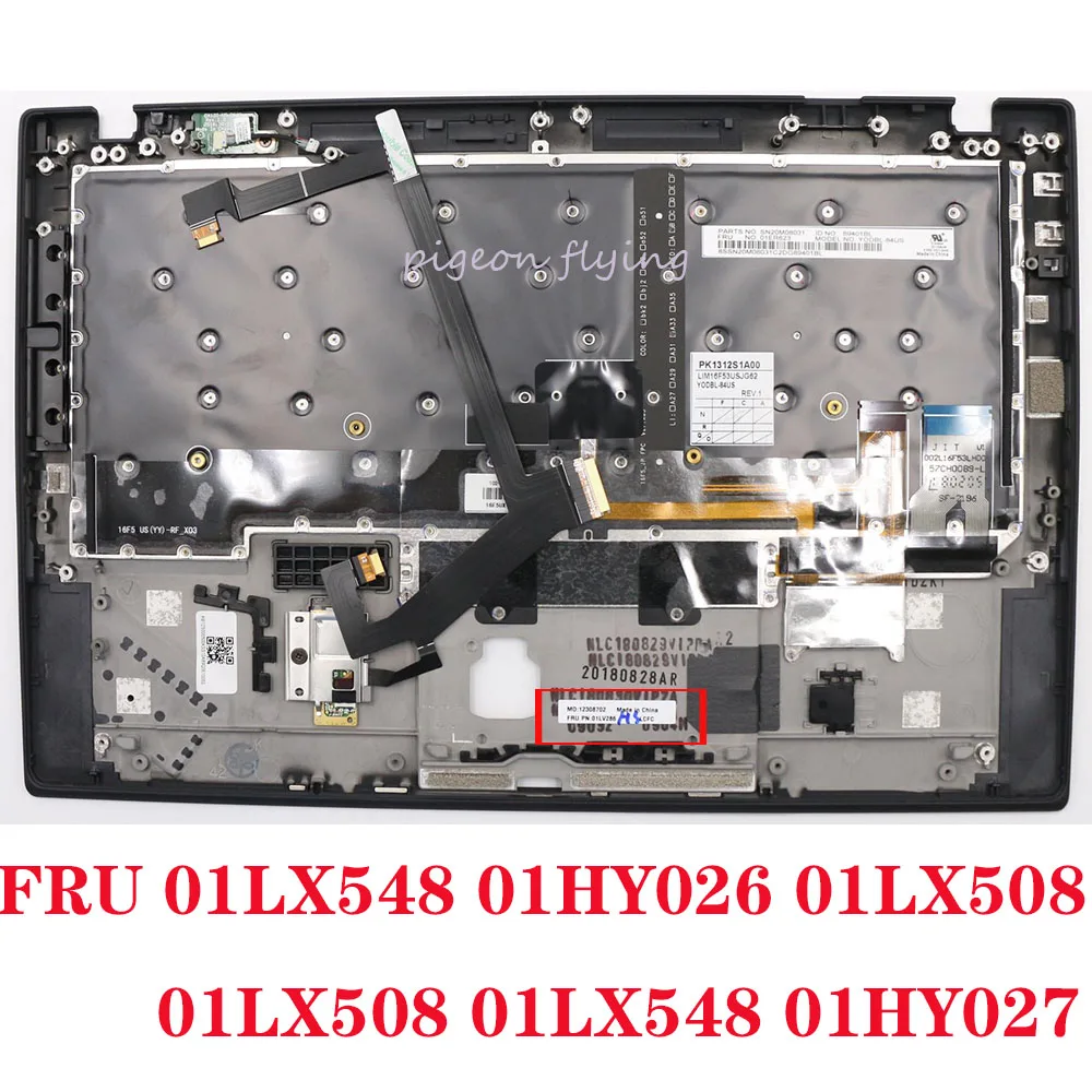 X1 Carbon 5-е поколение для ноутбука 2017 Thinkpad 20K4 20K3 20HR 20HQ C Обложка клавиатуры FRU 01LX548 01HY026