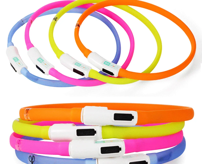 Ошейник для кошек YY50CC яркий эластичный светоотражающий | Дом и сад