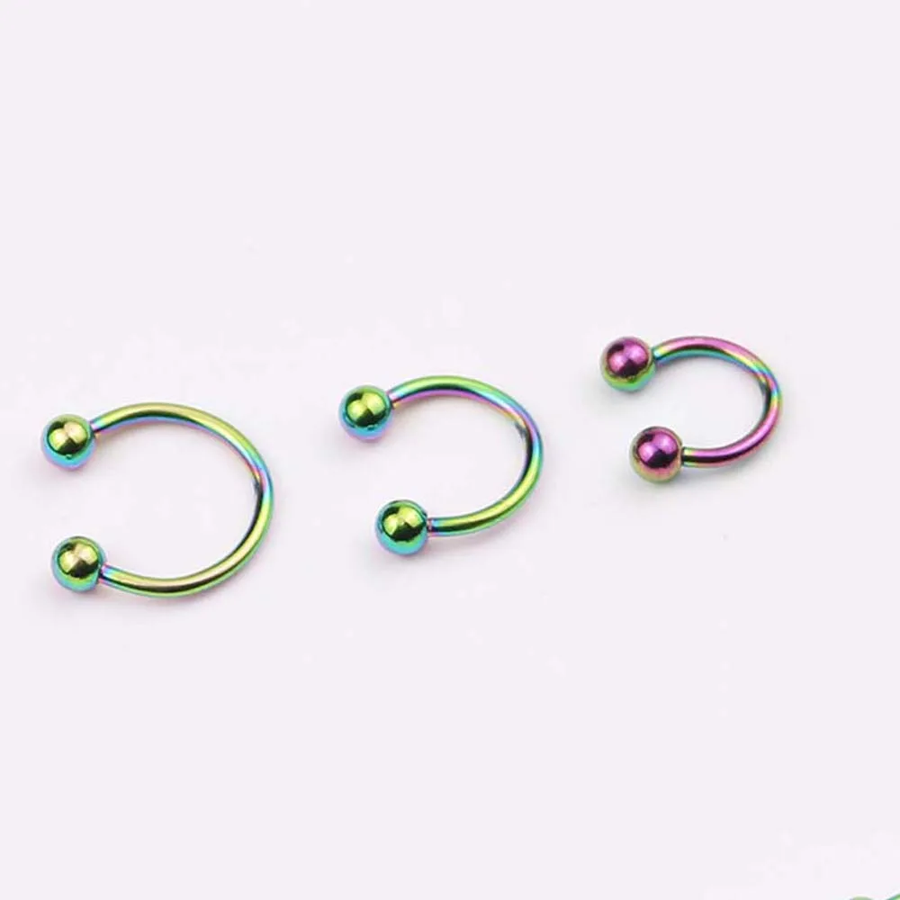 Серьги гвоздики женские из стали с образной формы ювелирные изделия для пирсинга