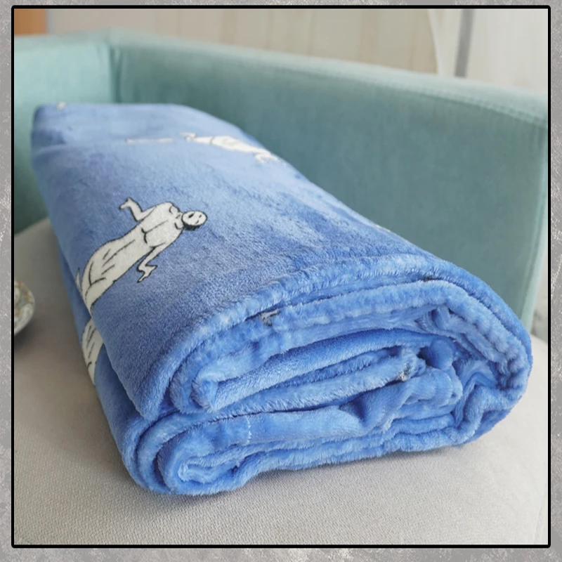 Аниме атака на Титанов Одеяло Диван Постельные принадлежности Мягкий теплый