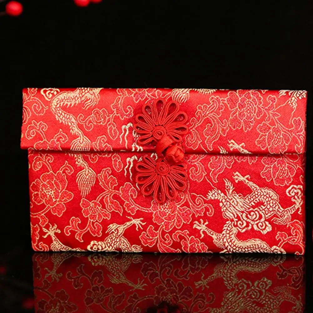 

Delicate Texture 5 Styles Spring Festival Red Envelope Gift Bag for Holiday