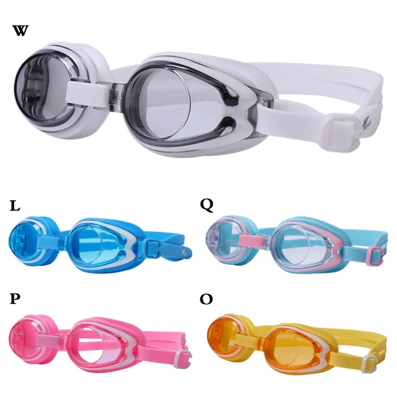 Милые плавательные очки для детей силиконовые анти противотуманные УФ плавания