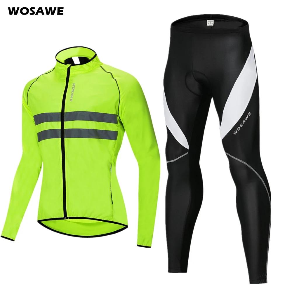 Осенняя велосипедная майка WOSAWE комплект дышащей одежды для горных велосипедов |