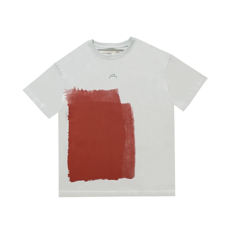 

ACW A COLD WALL 2021 Spring New painted graffiti printed short-sleeved T-shirt high street loose men's and women's T-shirt