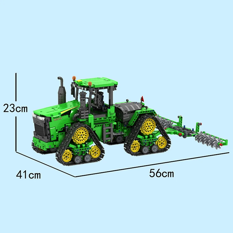 

MOC City Creator Classical RC Crawler Tractor Remote Control Caterpillar 1706pcs High-Tech DIY Building Blocks Bricks Toys Gifts