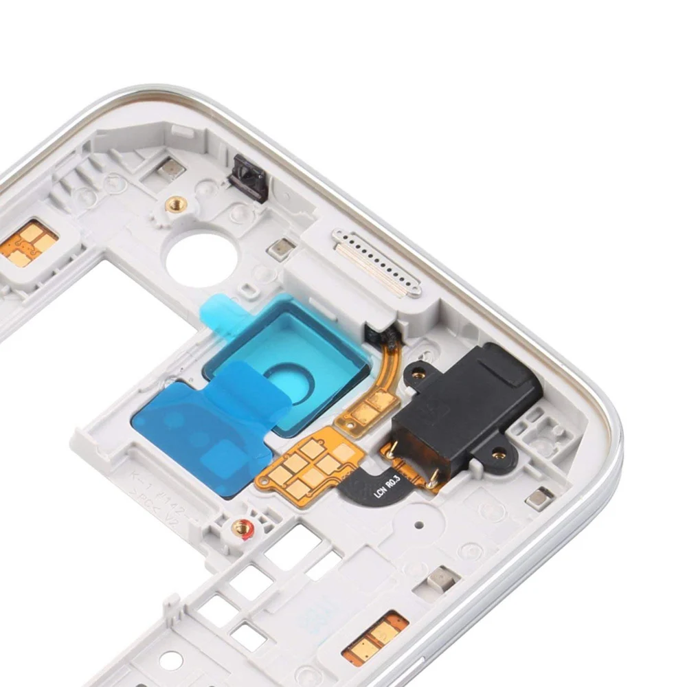 10 шт. средняя рамка для Samsung Galaxy S5 i9600 G900 среднего корпуса серебряная Бесплатная