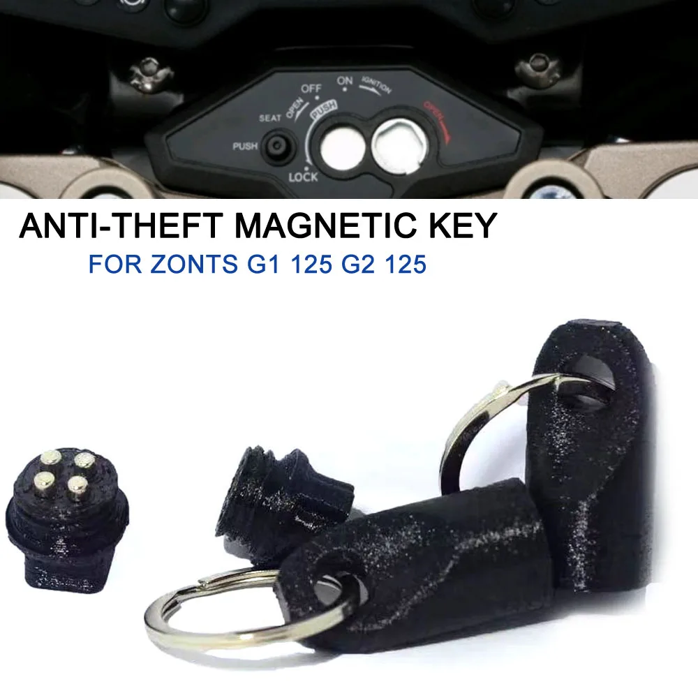 

Motorcycle Anti-Theft Magnetic Key For ZONTES G1 125 G2 125 ZT125 G1