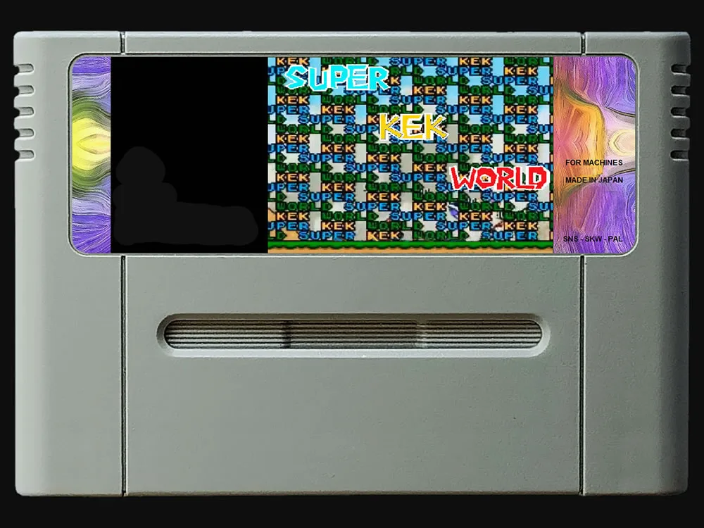 

16Bit Games ** SUPER KEK WORLD ( Region Free!! NTSC and PAL Version!! )