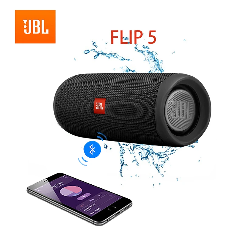 

JBL Flip 5 мощная Bluetooth-колонка, портативная беспроводная водонепроницаемая музыкальная Бумбокс Partybox для Jbl Filp 5 Charge 4 BT Колонка s