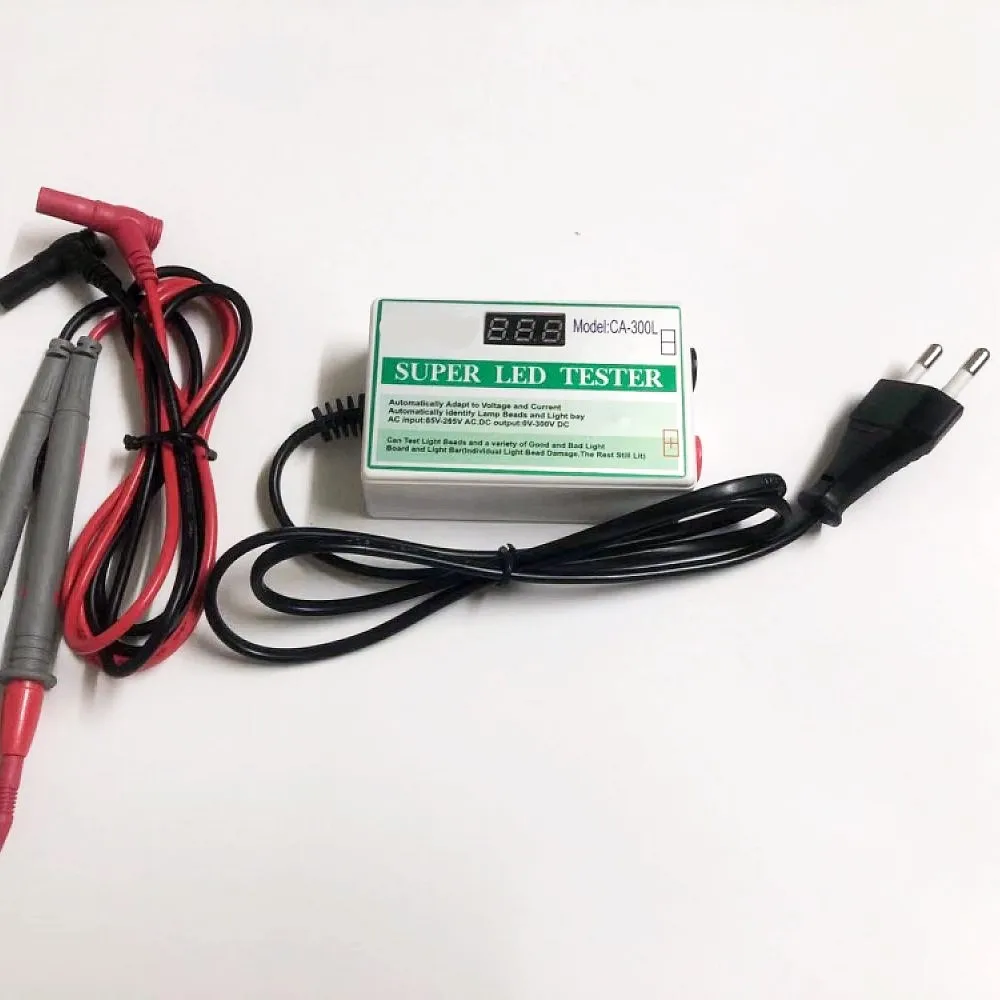 Установите прибор для тестирования светодиодных ламп 0 300 В лампочек подсветки