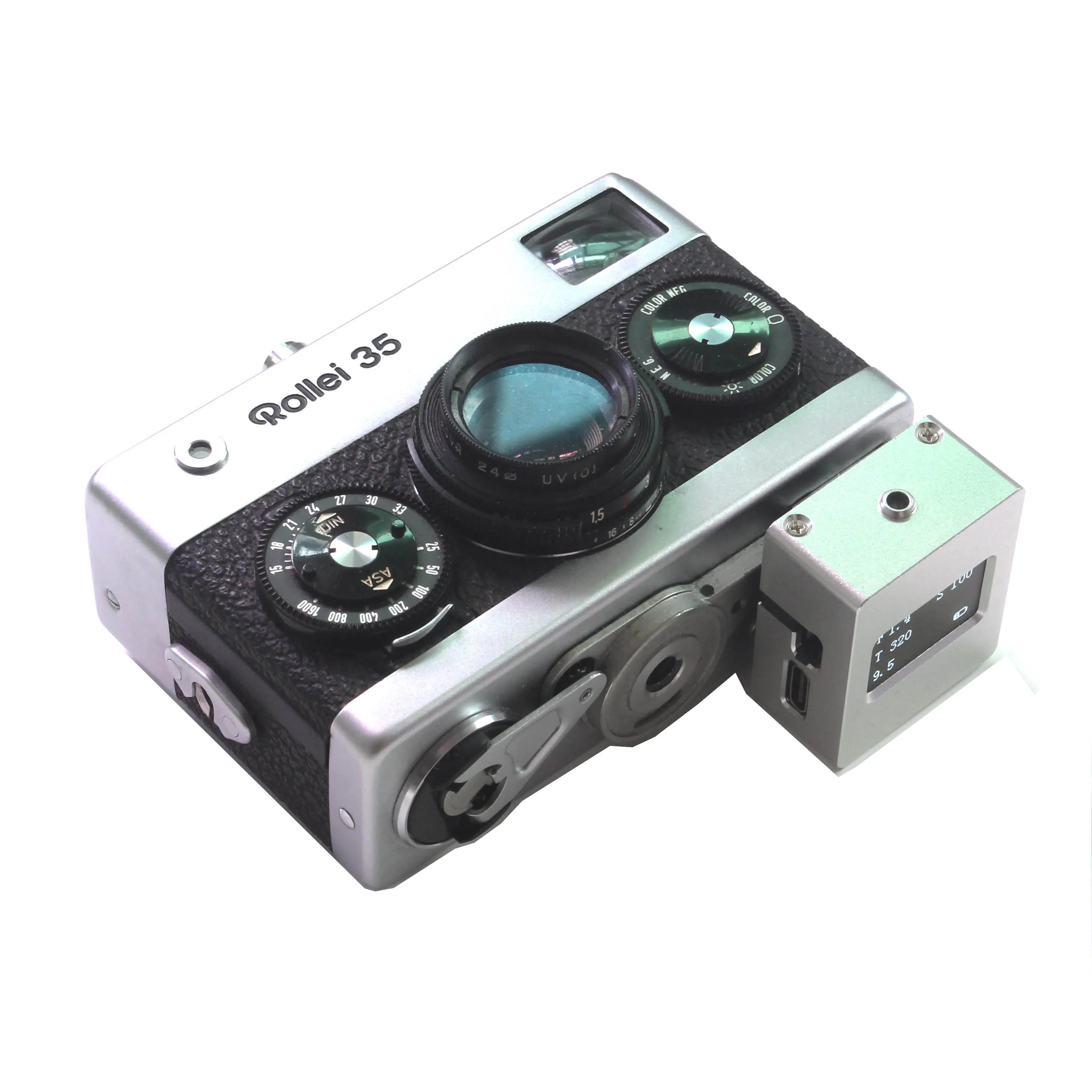 

Metal V-201X light meter, camera top reflection light meter, hot shoe and cold shoe fixing, nylon optional