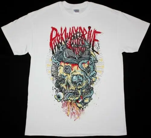 Parkway Drive SHIPWRECKED BONES METALCORE EMMURE MISS Mei I новая белая футболка|Мужские футболки| |