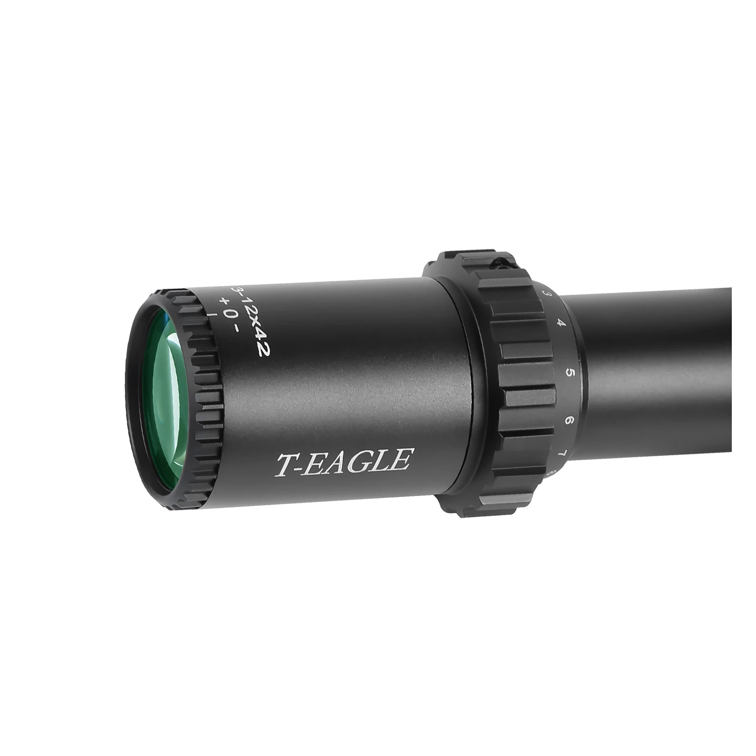 

T-EAGLE 3-12X40 FFP Hunting Compact Optical Sight Tactical Riflescope Glass Etched Reticle Red Green llluminate hunting optics