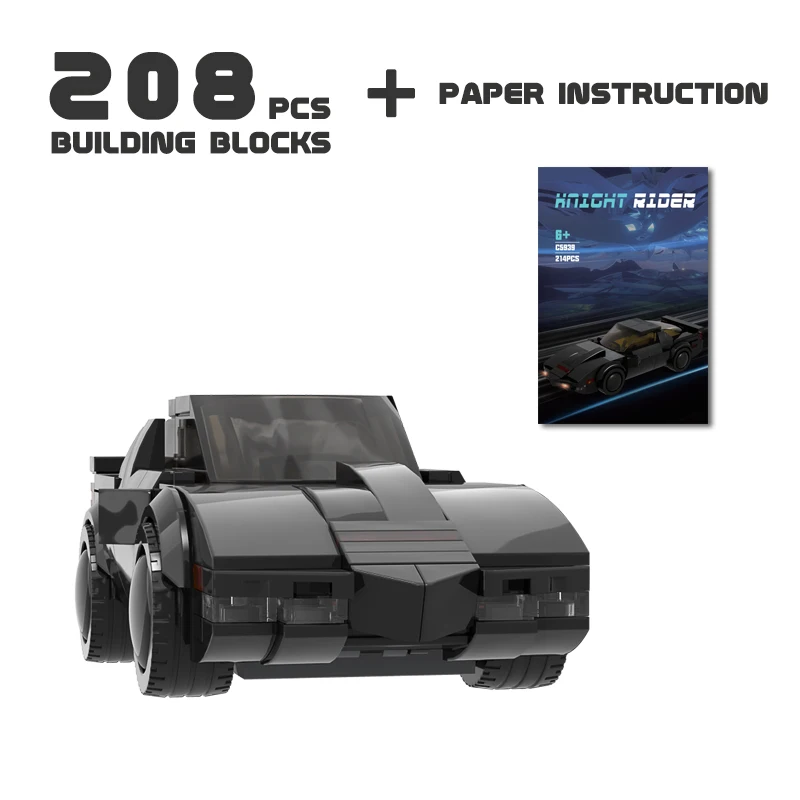 

Конструктор MOC Classic, высокотехнологичный, механический, гоночный автомобиль, рыцари, модель спортивного автомобиля, игрушки для детей, подар...