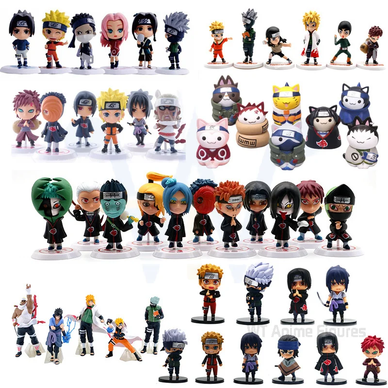 

Animation Naruto Anime Figure Action Figurine Uchiha Itachi Sasuke Figma Kakashi PVC Sasuke Statue Children Toys Free Shipping